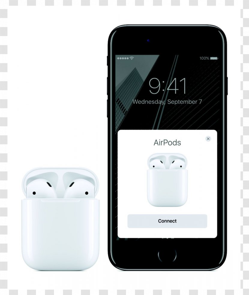 AirPods Apple IPhone 7 Plus Headphones Bluetooth - Technology Transparent PNG