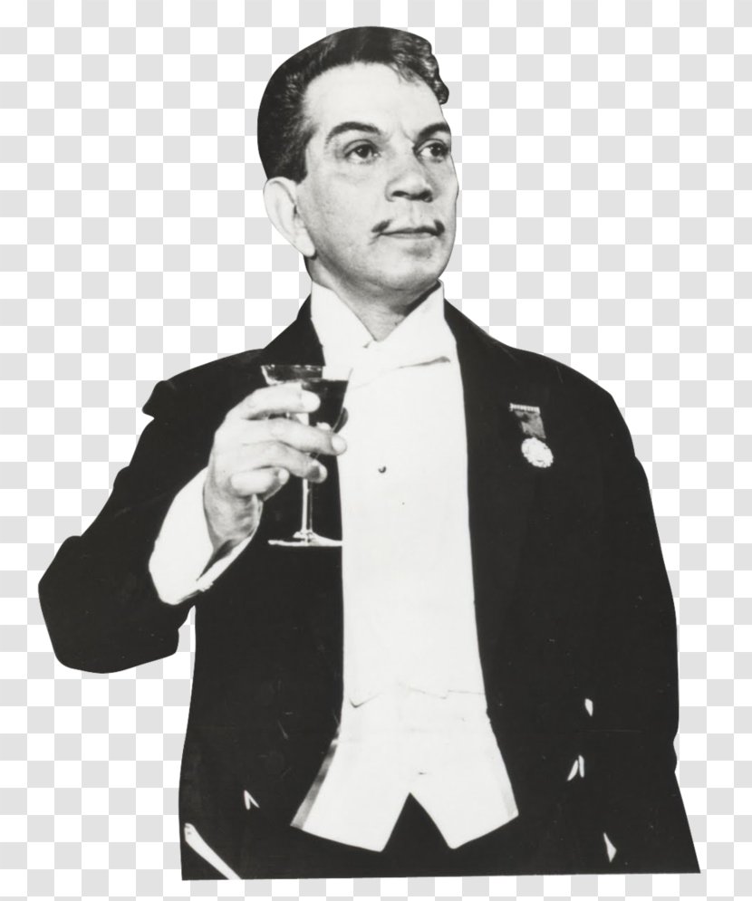 Cantinflas Su Excelencia Mexico Comedian Actor - Black And White Transparent PNG