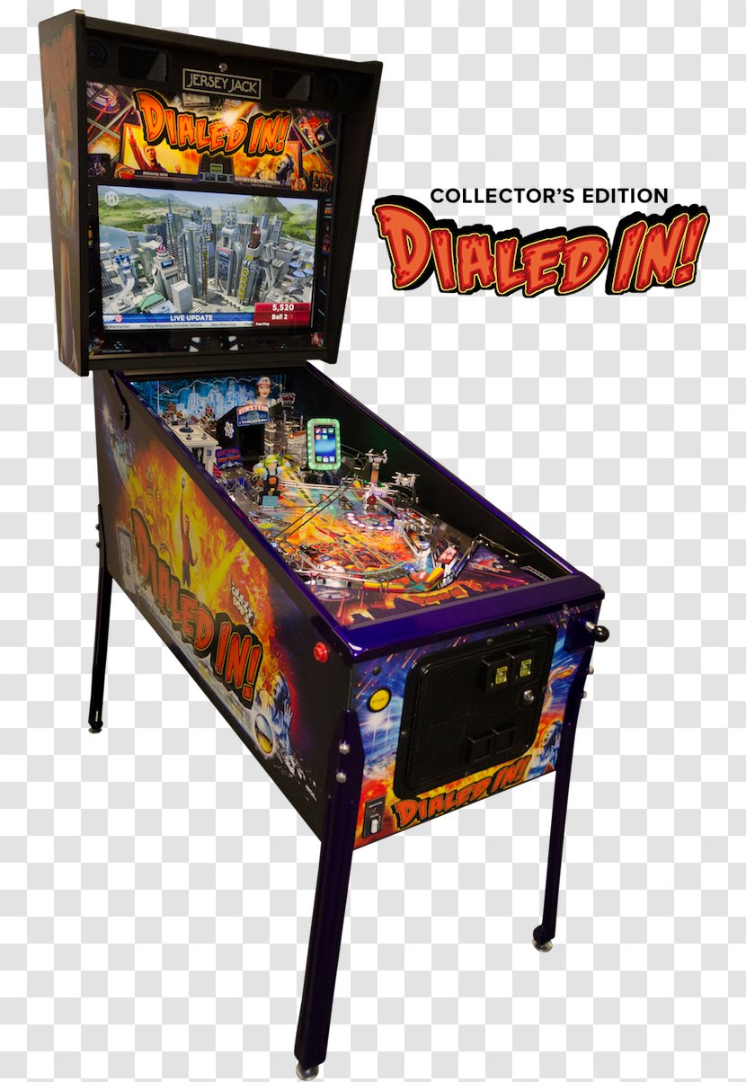Jersey Jack Pinball Silverball Hall Of Fame: The Williams Collection Arcade Game - Doom Transparent PNG