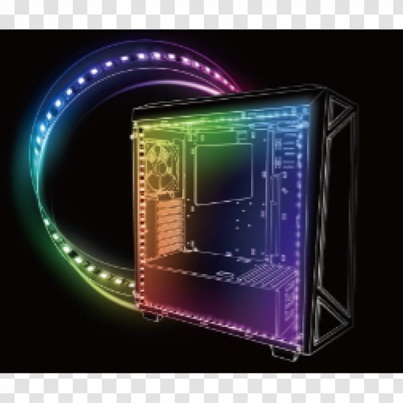 LED Strip Light Light-emitting Diode Display Device Remote Controls RGB Color Model - Led Transparent PNG