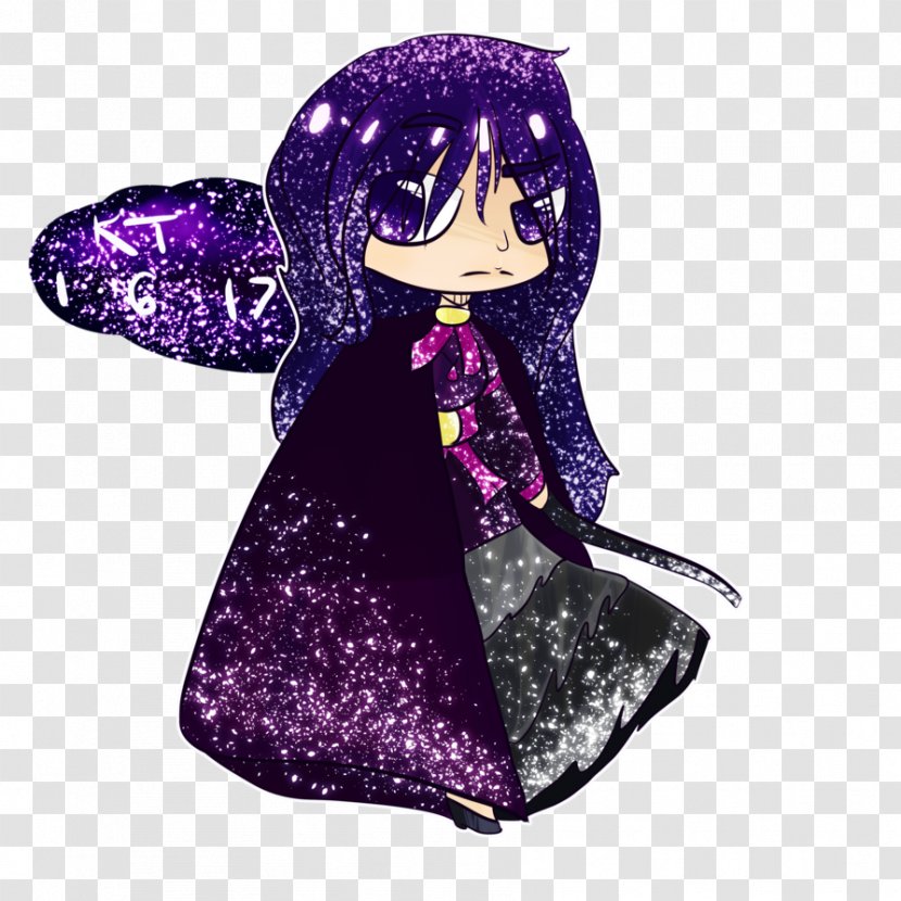 Doll Character - Violet Transparent PNG