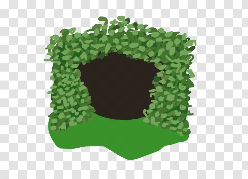 Cave Clip Art - Grass - Thumbnail Transparent PNG