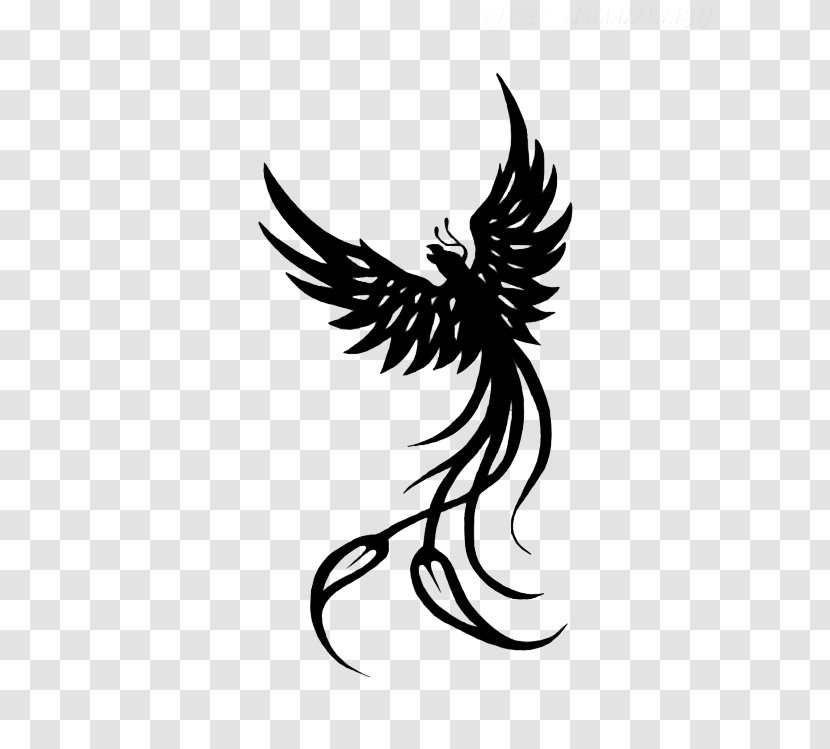 Phoenix Tattoo Idea - Neck - Tattoos Transparent Images Transparent PNG