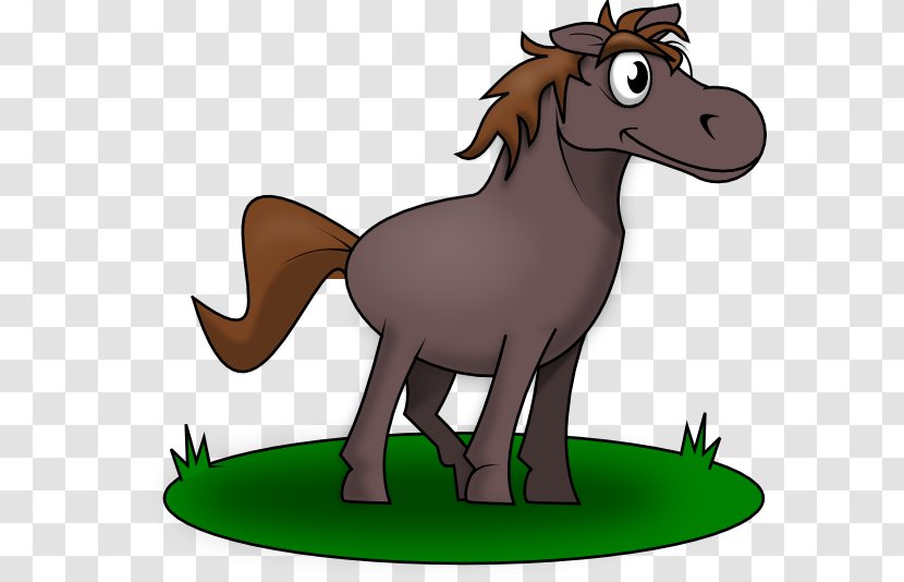 Clydesdale Horse Pony Cartoon Clip Art - Carnivoran - Clipart Transparent PNG