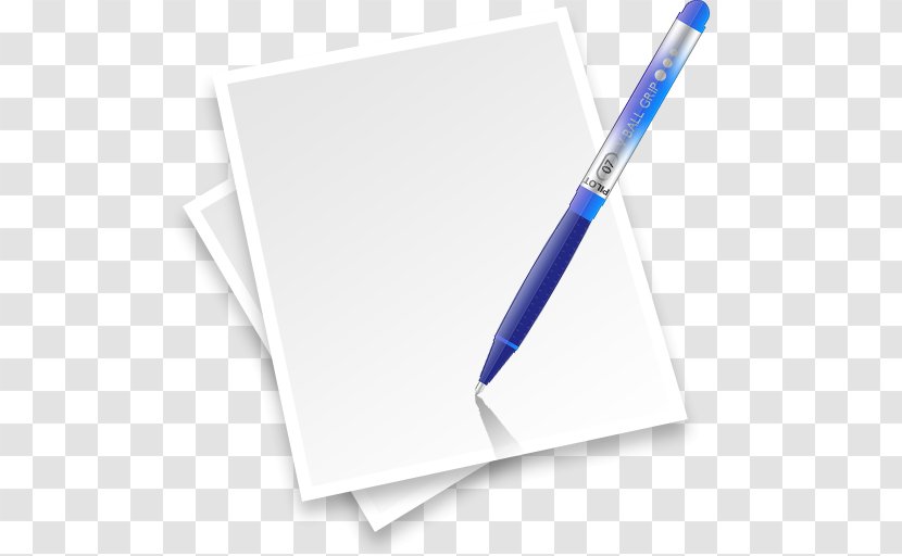 Paper Pen Application Software Icon - Form - Decorative And Pencil Picture Material Transparent PNG