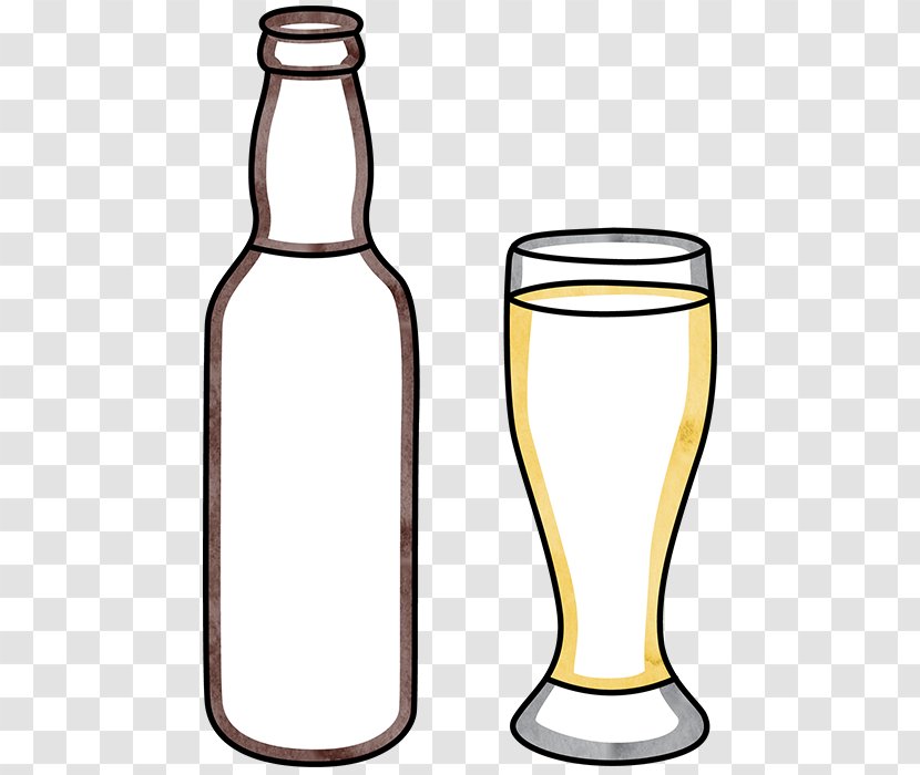Glass Bottle Beer Glasses Pint - Beverage Poster Design Transparent PNG