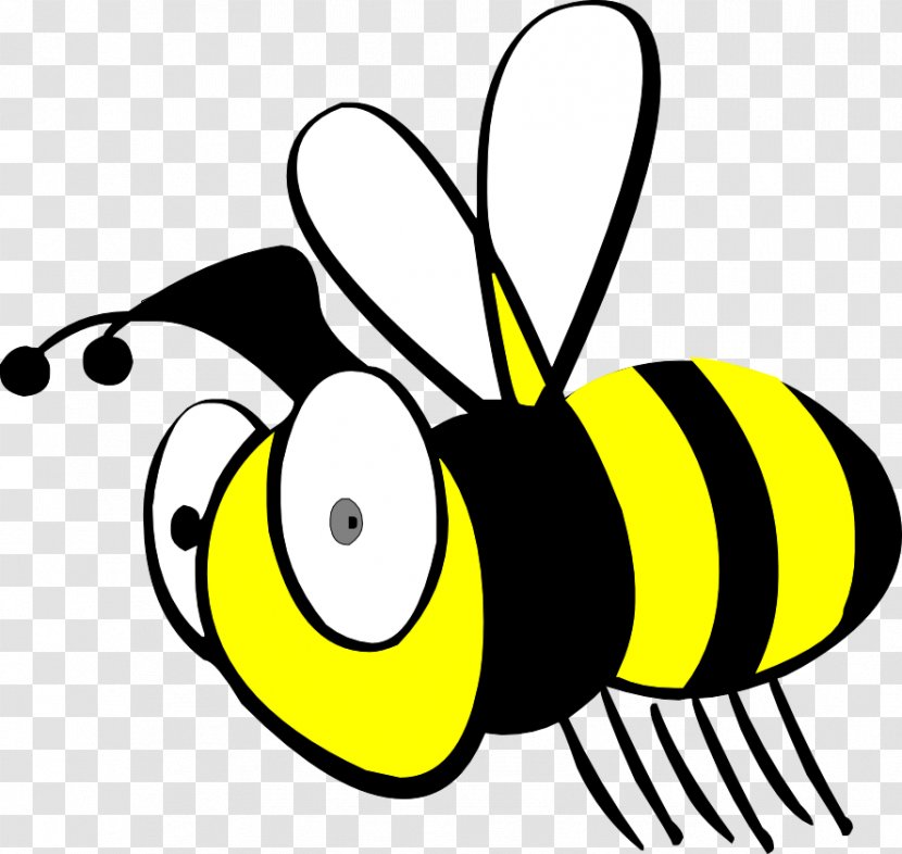 Honey Bee Clip Art - Thumbnail - Q Version Of The Transparent PNG