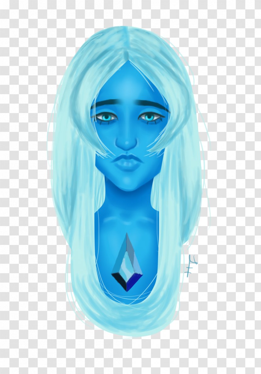 Character Turquoise Fiction Facebook - Watercolor Diamond Transparent PNG