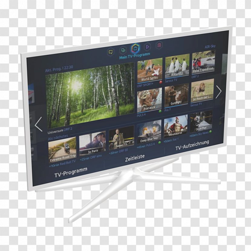 Samsung LED-backlit LCD High-definition Television Smart TV Set - Advertising - Tv Transparent PNG