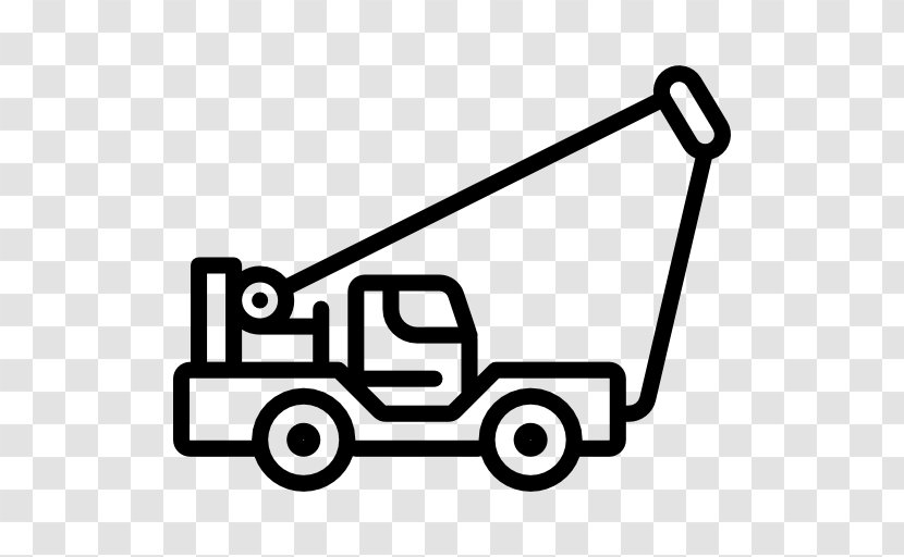 Car Mobile Crane Tow Truck - Linkbelt Construction Equipment Transparent PNG