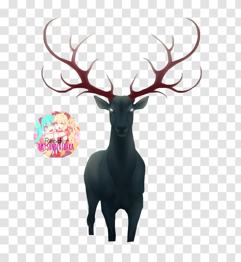 Reindeer Winged Victory Of Samothrace Shaman Drawing Red Deer - Herne The Hunter Transparent PNG