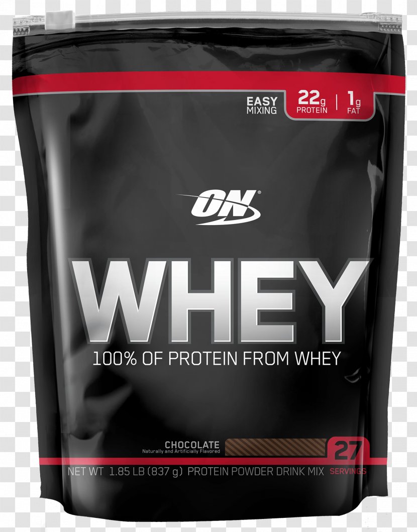 Dietary Supplement Optimum Nutrition Whey 1.8 Lbs / 0.54 Kg Protein Product Design - Goof - Free Transparent PNG