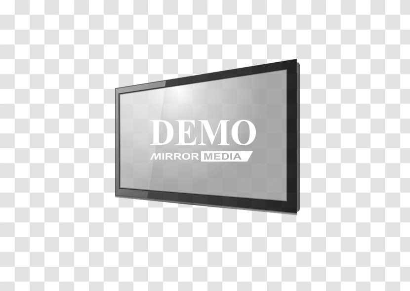 Display Device Advertising Multimedia Brand - Rectangle - Lok Transparent PNG