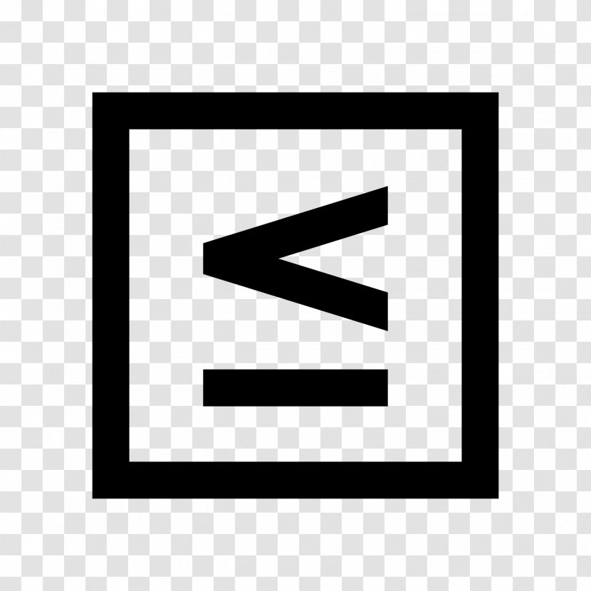 Equals Sign - Symbol - Less Transparent PNG