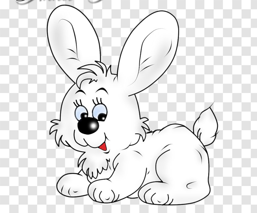 Domestic Rabbit Clip Art Easter Bunny Hare - Heart Transparent PNG