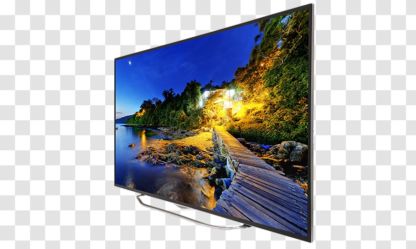 LED-backlit LCD Television Set Ultra-high-definition - Smart Tv - Ledbacklit Lcd Transparent PNG