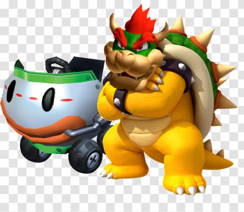Bowser Mario Bros. New Super Bros Kart Wii - Fictional Character Transparent PNG
