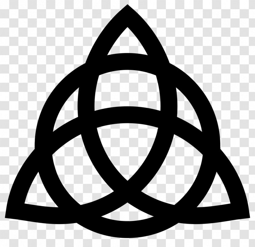 Triquetra Logo Symbol Celtic Knot - Triangle - Peace Transparent PNG