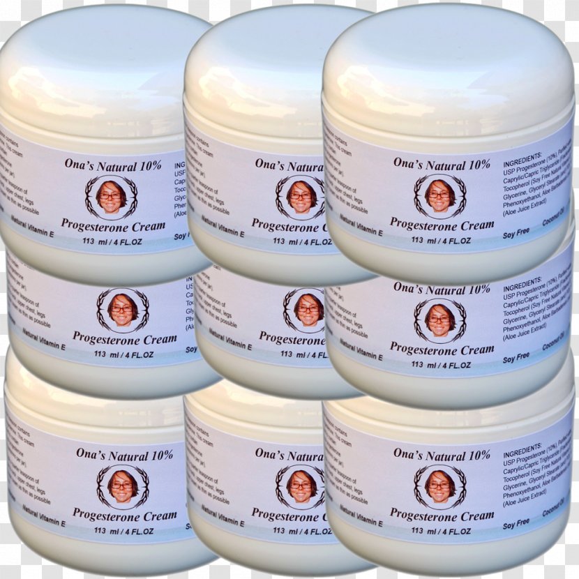 Cream Progesterone Genetically Modified Soybean Perfume - CREAM JAR Transparent PNG