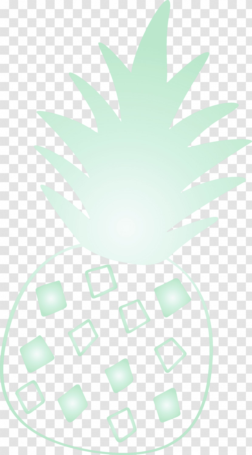 Pineapple Tropical Summer Transparent PNG