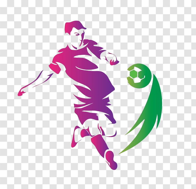 2018 World Cup Football Sport - Purple Transparent PNG