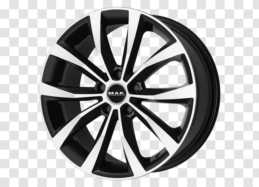 Car Autofelge Alloy Wheel Tire - Automotive - Dark Wolf Transparent PNG
