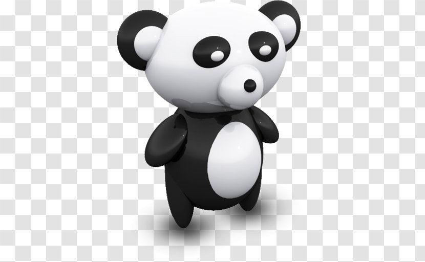 Giant Panda Clip Art - Heart - Bear Transparent PNG