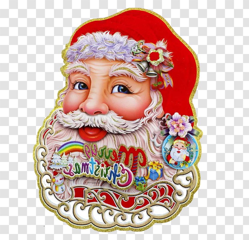 Santa Claus Christmas Ornament Tree - Taobao - Sticker Transparent PNG
