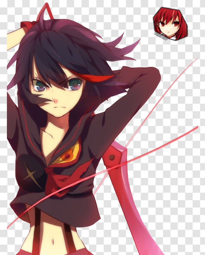 Ryuko Matoi Satsuki Kiryuin Senketsu Tsumugu Kinagase Nonon Jakuzure - Silhouette - Kill Transparent PNG