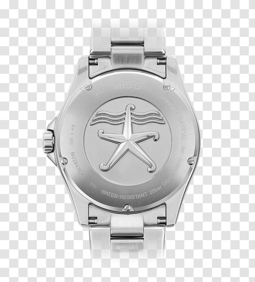 Automatic Watch Mido Ocean Diving - Brand Transparent PNG