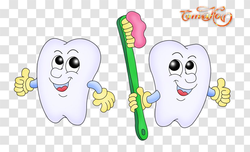 Toothbrush Drawing - Tree - Hand-painted Cartoon Tooth Transparent PNG
