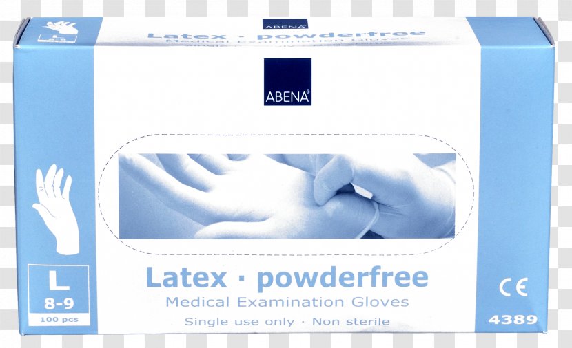 Medical Glove Latex Nitrile Abena - Ramdam Transparent PNG