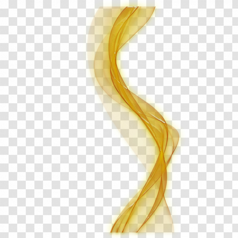 Yellow Line Silk Arm Cortex-m Mathematics Transparent PNG