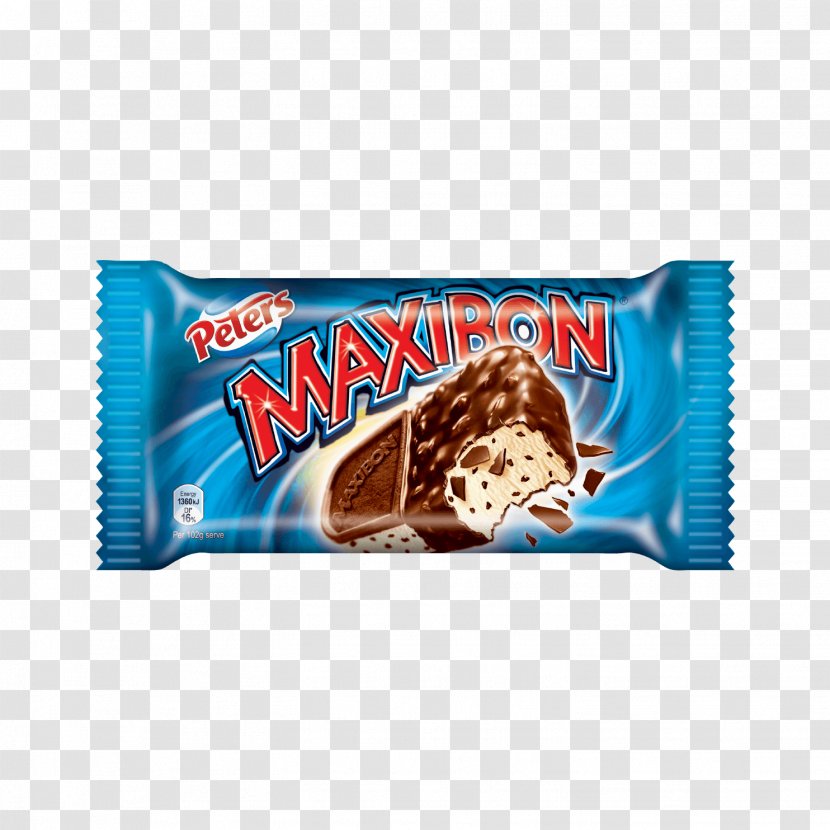 Peters Ice Cream Maxibon Chocolate - Caramel - Biscuit Transparent PNG