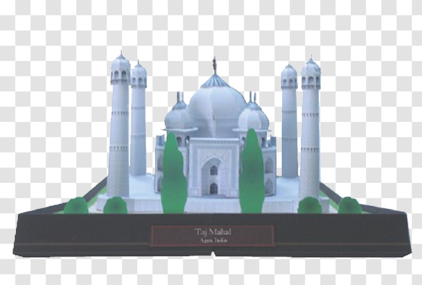 Taj Mahal Paper Scale Models New7Wonders Of The World Mosque - Model - Mumtaz Transparent PNG