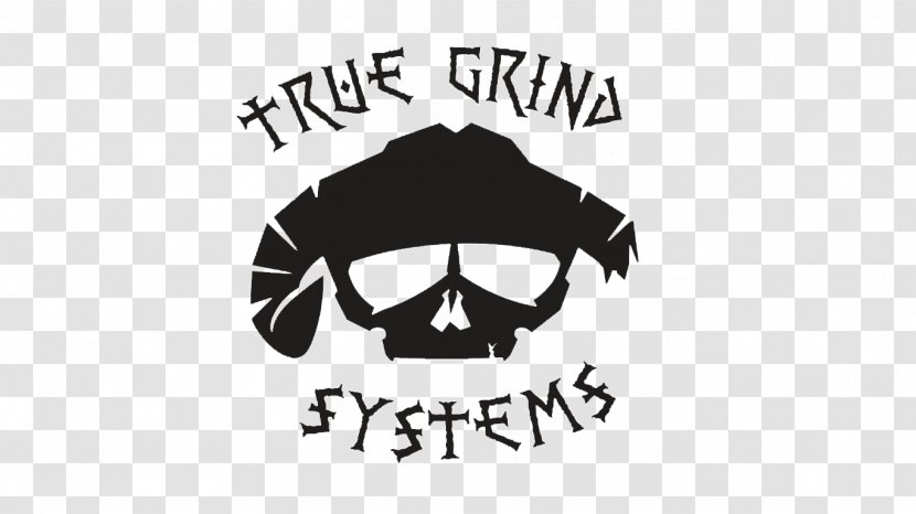 True Grind Systems Logo Organization MLB Black - Monochrome Photography - Training System Transparent PNG