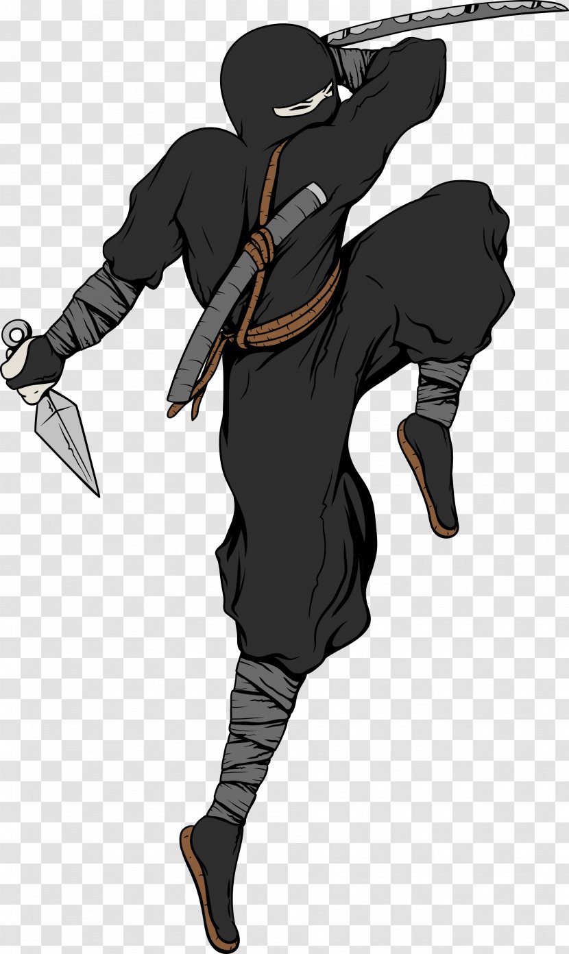 Ninja Ninjutsu Sticker Martial Arts Warrior - Personal Protective Equipment - Japanese Bodyguard Picture Transparent PNG