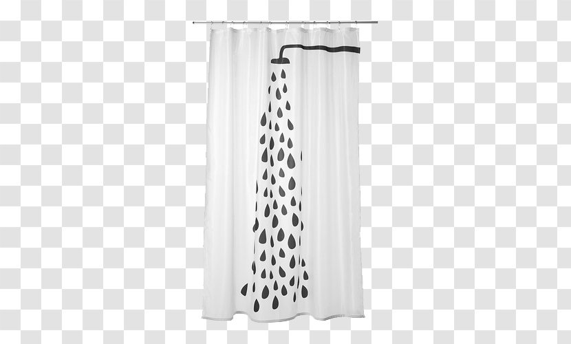 Towel Expedit IKEA Douchegordijn Curtain - Monochrome Photography - White Shower Transparent PNG