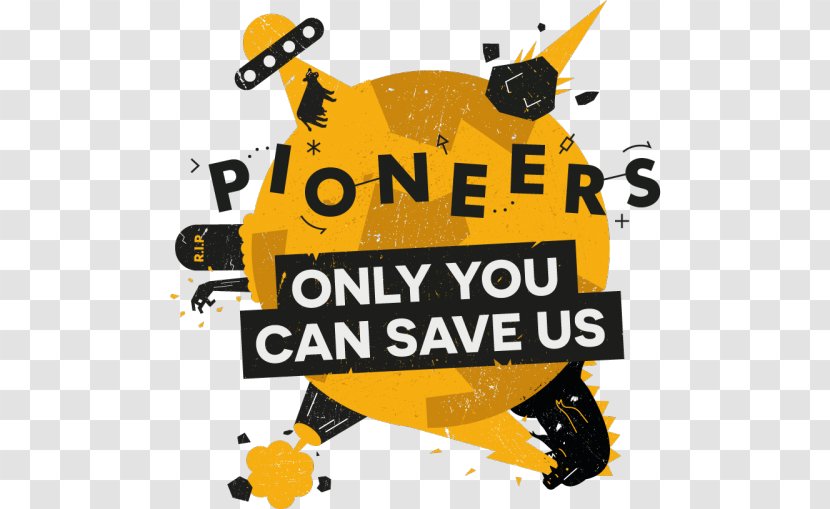Logo Brand Font Raspberry Pi Yellow - Pioneer Survival Skills Transparent PNG