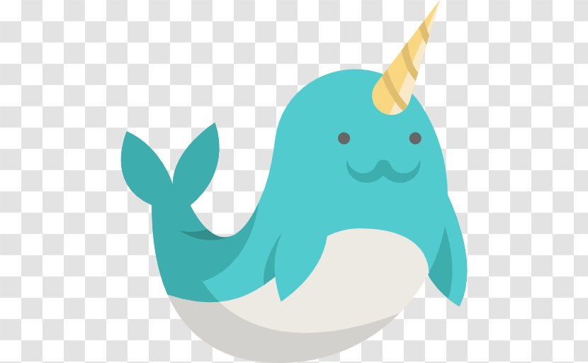 Dolphin Narwhal Clip Art - Fish Transparent PNG