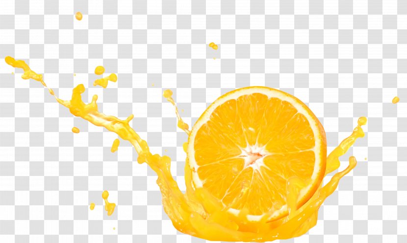 Orange Juice Lemon - Yellow - Decoration Design Material Transparent PNG