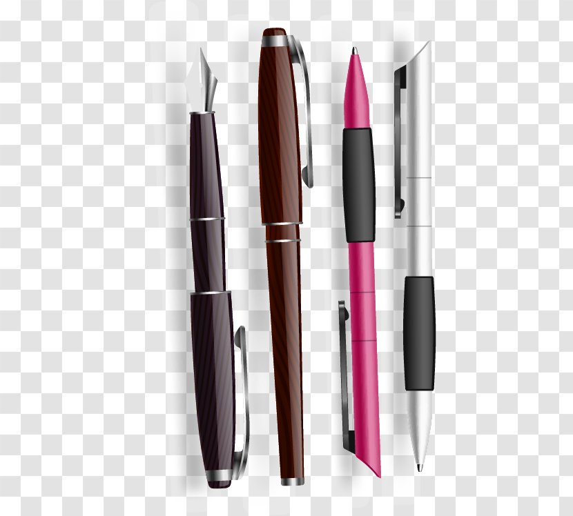 Ballpoint Pen - Vector Material Transparent PNG