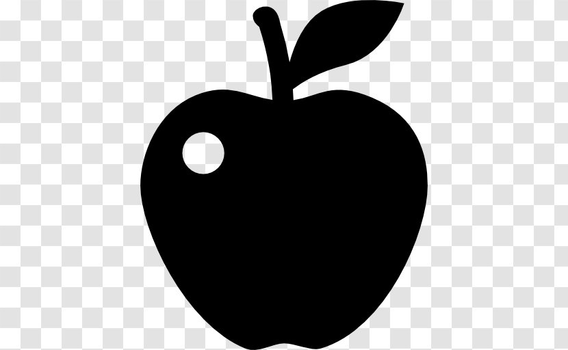 Apple - Leaf - Fruit Icon Transparent PNG