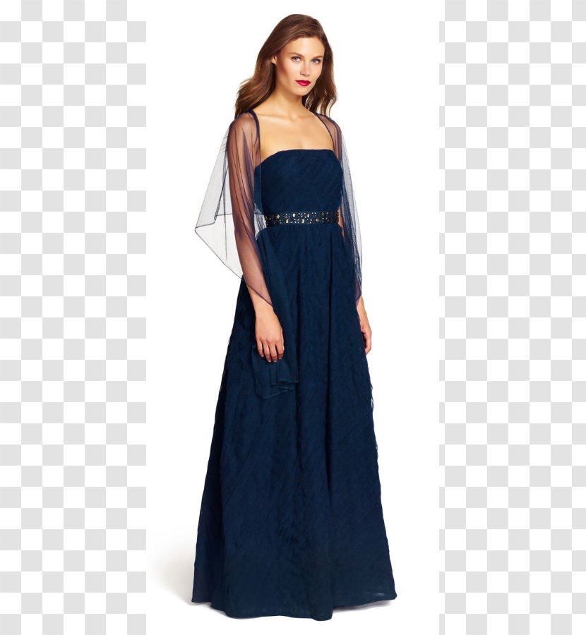 Cocktail Dress Gown Formal Wear Bridesmaid - Navy Blue Wedding Transparent PNG