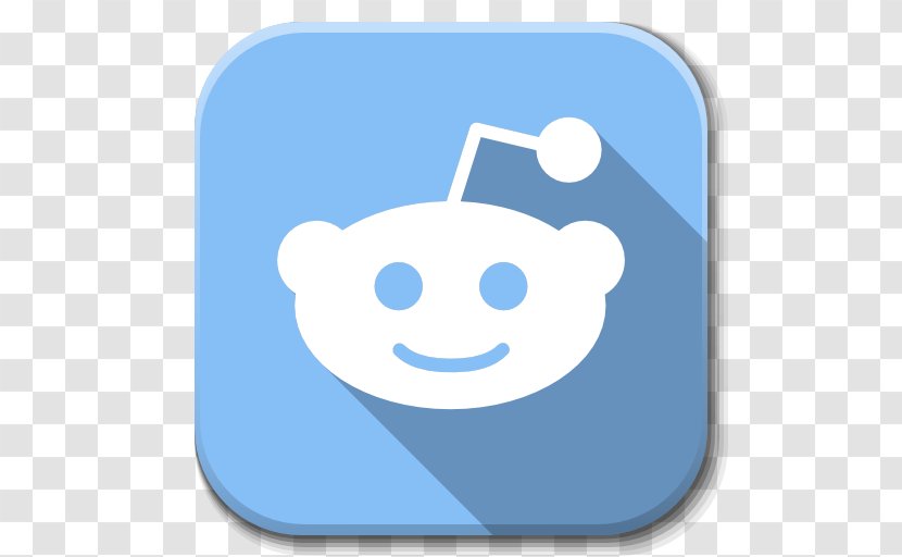 Blue Area Smiley Sky - Apps Reddit Transparent PNG