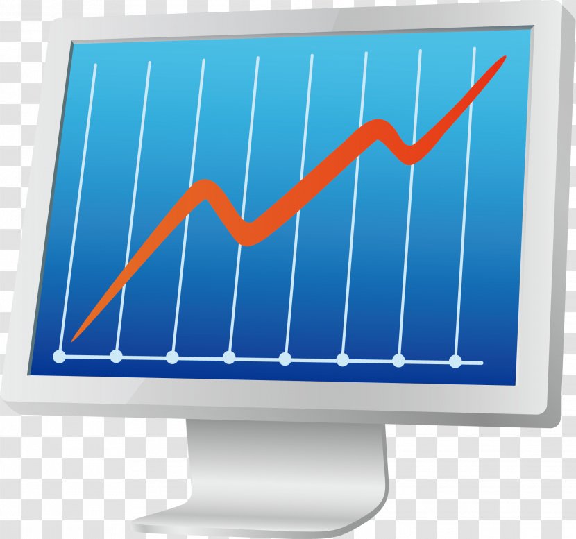 Computer Monitor Download - Screenshot - Vector Element Transparent PNG