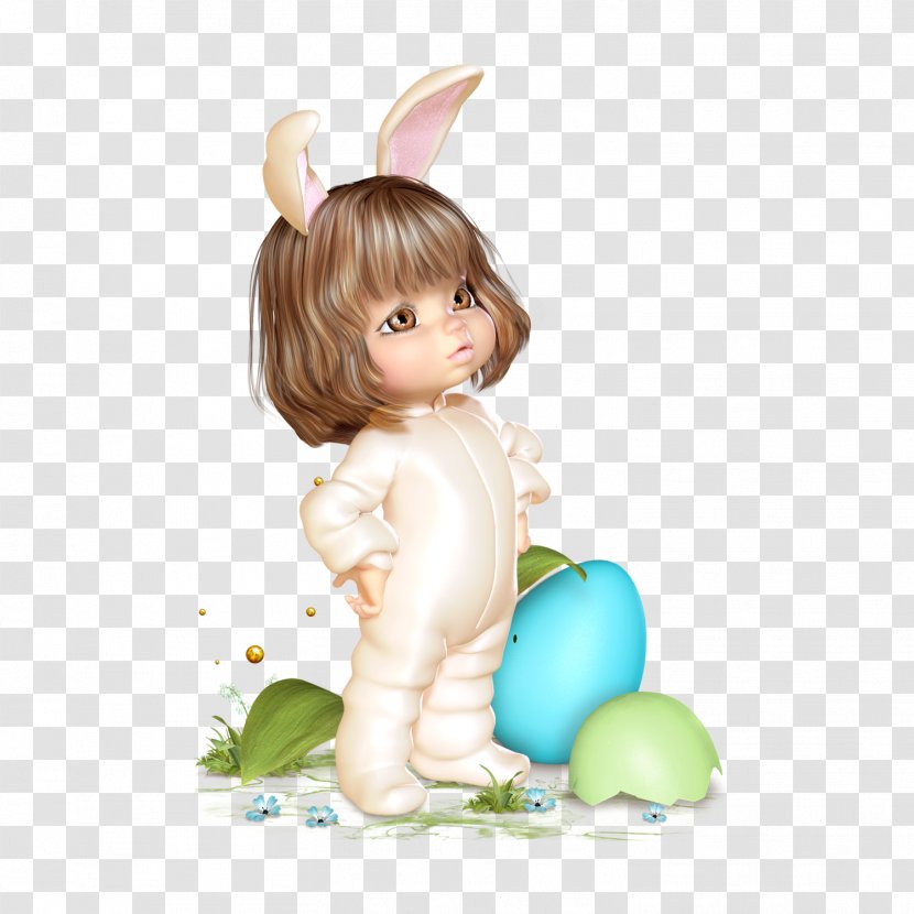 Easter Bunny Christmas - Happy Poster Transparent PNG