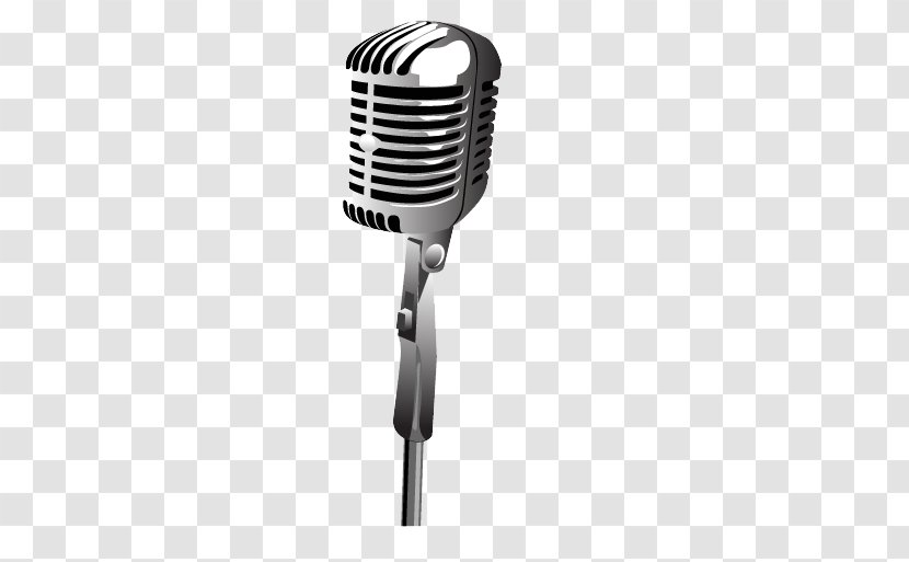 Microphone Musical Instrument Adobe Illustrator - Frame - Silver Metallic Vector Transparent PNG