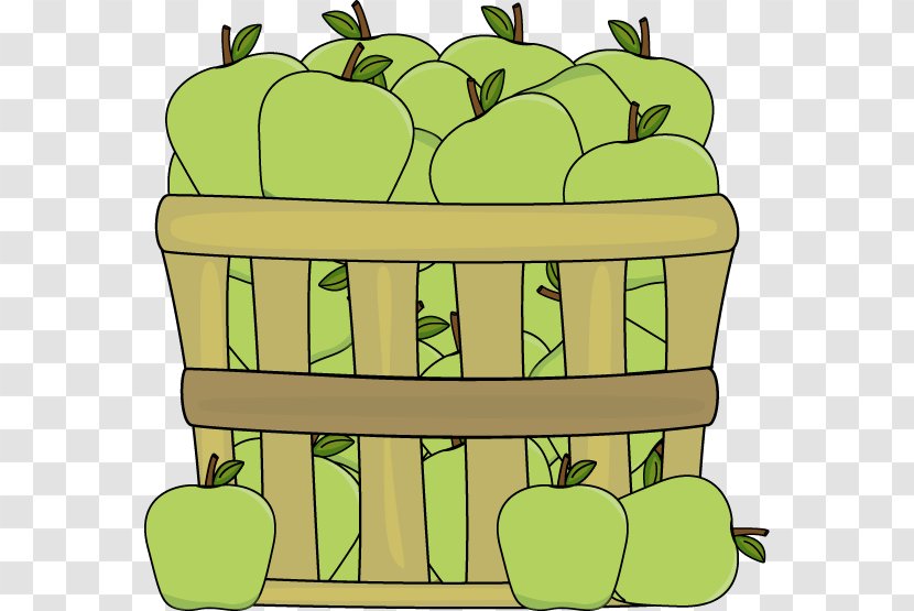 Apple Juice Basket Clip Art - Storage - Wedge Cliparts Transparent PNG