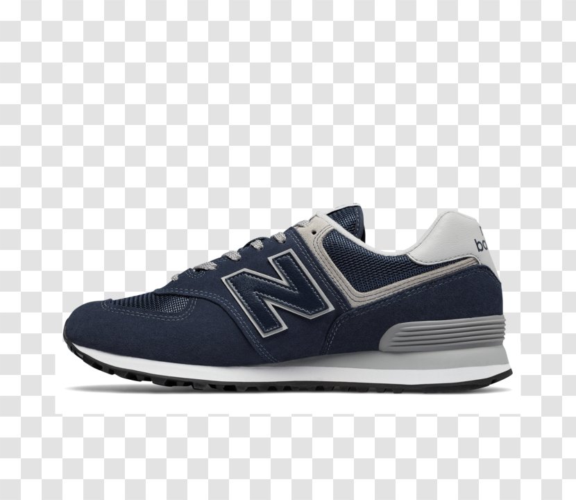 New Balance Sneakers Shoe Leather Blue - Black - Karrimor Transparent PNG